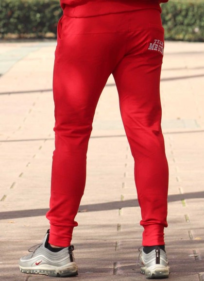PANTALON LYCRADO ROJO - FITNESSSTORE