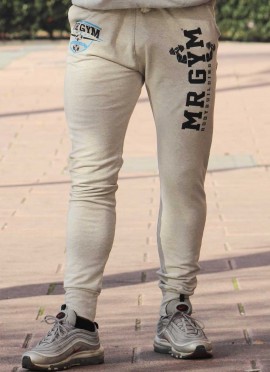 PANTALON LYCRADO GRIS - FITNESSSTORE