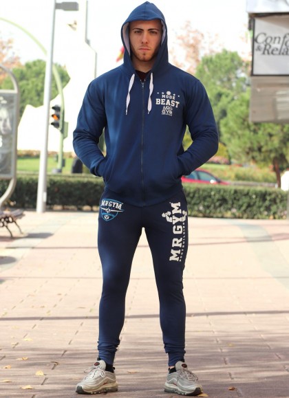 PANTALON LYCRADO AZUL - FITNESSSTORE