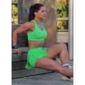 CONJUNTO FALDA SHORT MYA LEMON GYM LINE - Fitnessstore