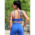 TOP BRASIL ESCOTE BLUE GYM LINE - Fitnessstore