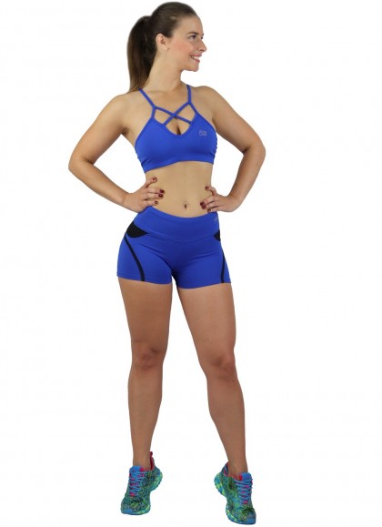 TOP BRASIL ESCOTE BLUE GYM LINE - Fitnessstore