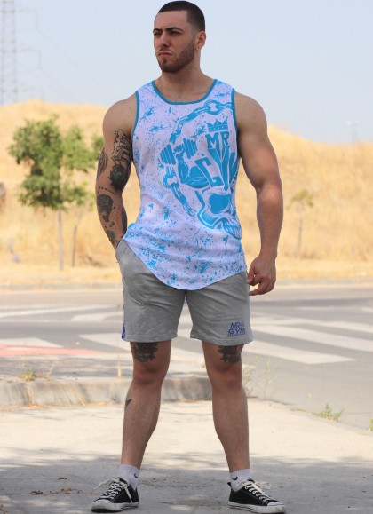 PANTALON CORTO BLUE - Fitnessstore