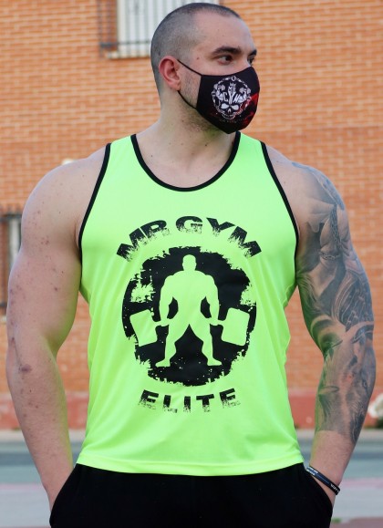 CAMISETA WAFER NEW YELLOW ELITE - Fitnessstore