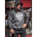 SUDADERA SKULL KING GRIS - Fitnessstore