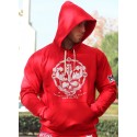 SUDADERA FITNESS CON CAPUCHA SKULL EXTREME DE MR GYM - Fitnessstore