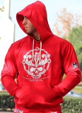 SUDADERA FITNESS CON CAPUCHA SKULL EXTREME DE MR GYM - Fitnessstore 2