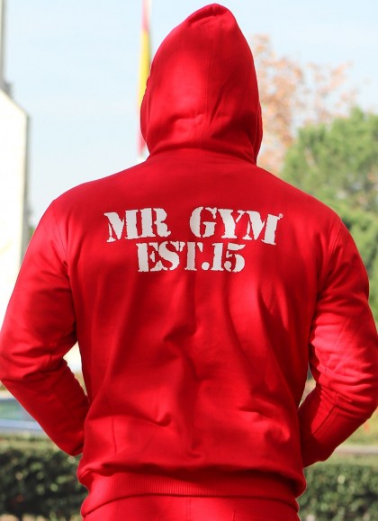 SUDADERA FITNESS CON CAPUCHA SKULL EXTREME DE MR GYM - Fitnessstore
