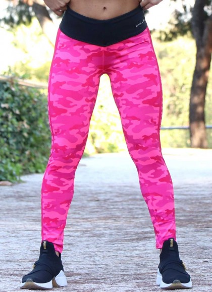 MALLA CAMUFLAJE ROSA - Fitnessstore