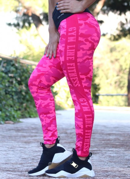 MALLA CAMUFLAJE ROSA - Fitnessstore