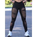 MALLA RASGADA BLACK  NEW DE GYM LINE - Fitnessstore