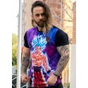 CAMISETA DE GOKU BLUE - Fitnessstore