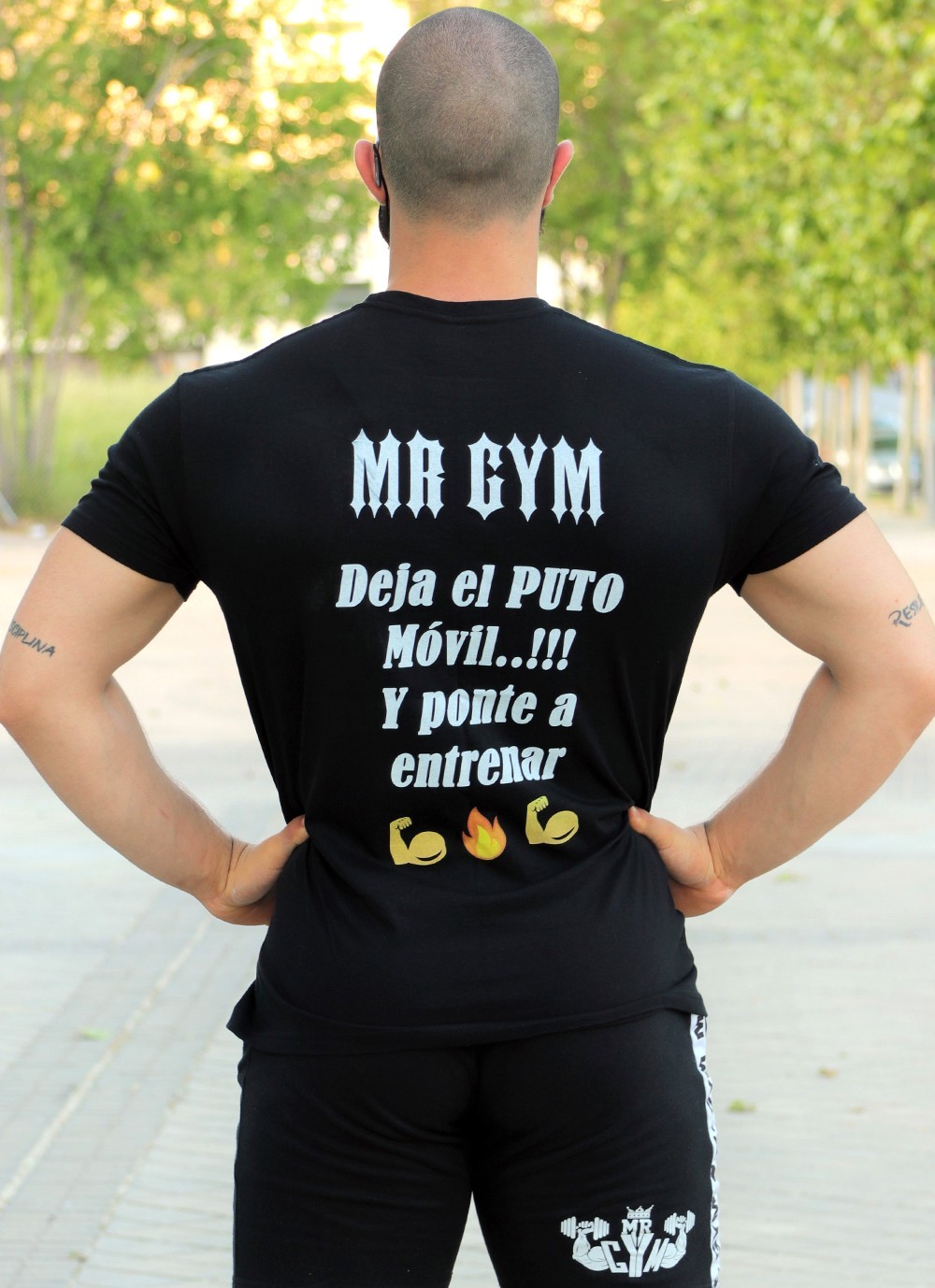 CAMISETA MR GYM FRASE - Fitnessstore