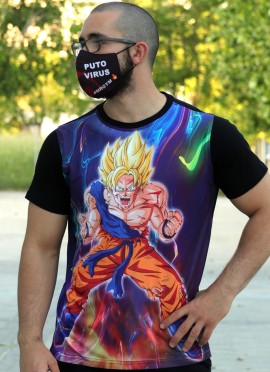 CAMISETA DE GOKU NEW - Fitnessstore