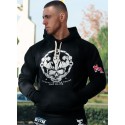 SUDADERA FITNESS CON CAPUCHA SKULL EXTREME DE MR GYM - Fitnessstore