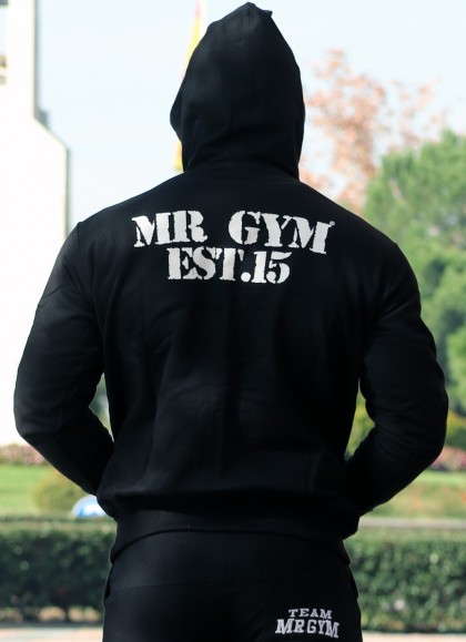 SUDADERA FITNESS CON CAPUCHA SKULL EXTREME DE MR GYM - Fitnessstore