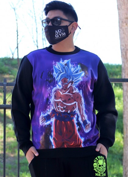 SUDADERA UNISEX DE GOKU - Fitnessstore