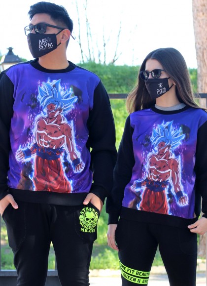 SUDADERA UNISEX DE GOKU - Fitnessstore