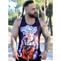 CAMISETA DE TIRANTE GOKU ULTRA INSTINTO SUPER SAIYAN - FITNESSSTORE