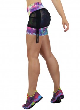 SHORT FALDA FUCSHIA TULL FITNESS  - Fitnessstore 2