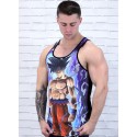 CAMISETA GOKU AZUL - FITNESSSTORE