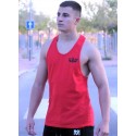 CAMISETA DE TIRANTES RED LOGO MG 2.0 - FITNESSSTORE