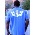 CAMISETA OVERSIZE BLUE WHITE THE KING DE MR GYM Fitnessstore