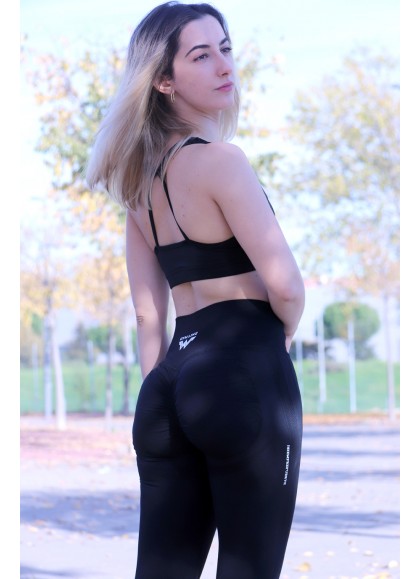 MALLAS PUSH UP SCRUNCHS NEW BLACK  - Fitnessstore