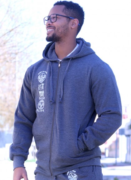 CHAQUETA DARK GRAY LEGEND 2.1  - FITNESSSTORE