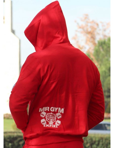 SUDADERA ONE KING ROJA - Fitneessstore