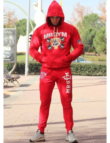 SUDADERA ONE KING ROJA - Fitneessstore