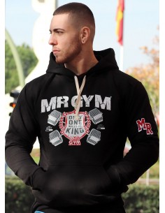 SUDADERA ONE KING NEGRA - Fitnessstore