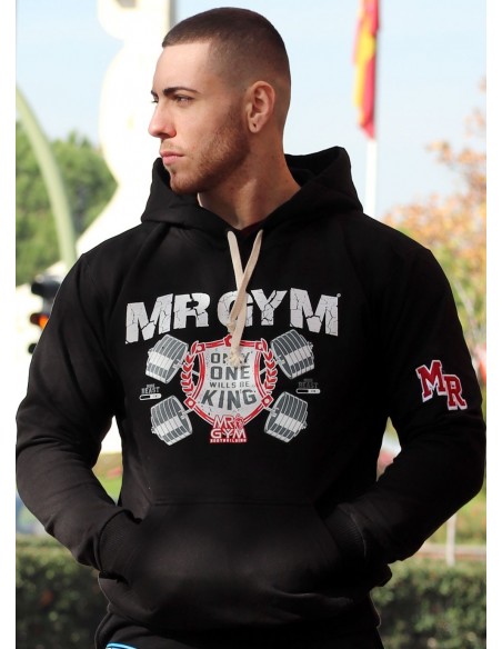 SUDADERA ONE KING NEGRA - Fitnessstore