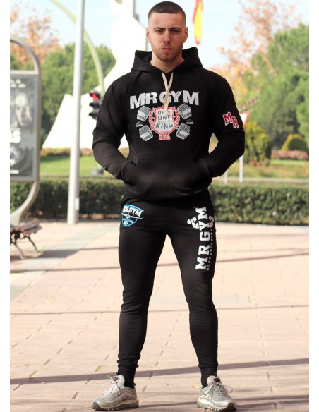 SUDADERA ONE KING NEGRA - Fitnessstore