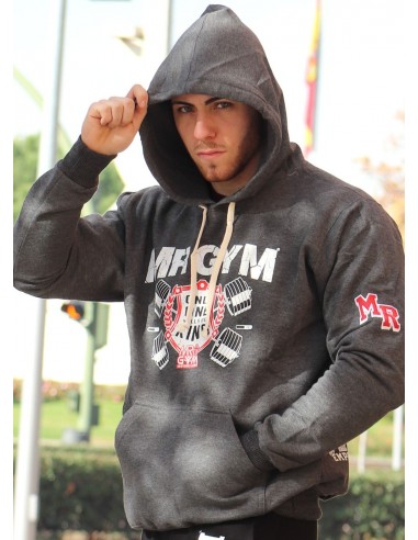 SUDADERA ONE KING GRIS OSCURO - Fitnessstore