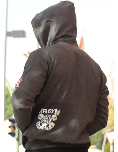 SUDADERA ONE KING GRIS OSCURO - Fitnessstore