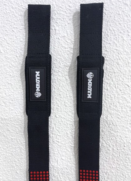 STRAPS ANTIDESLISANTES RED DE MRGYM - Fitnessstore