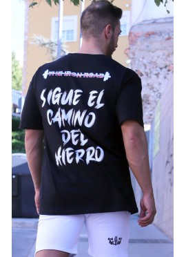 CAMISETA OVERSIZE BLUE WHITE THE KING DE MR GYM Fitnessstore