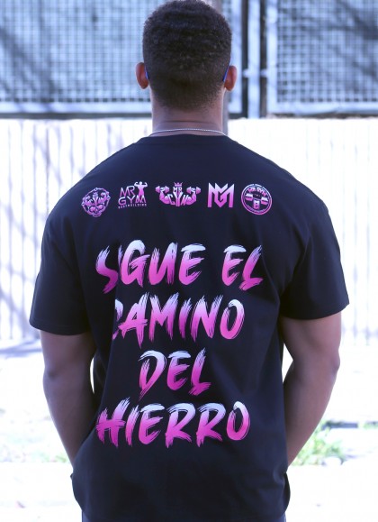 CAMISETA OVERSIZE LEGEND DEGRADE FUCSIA DE MR GYM Fitnessstore