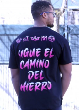 CAMISETA OVERSIZE LEGEND DEGRADE FUCSIA DE MR GYM Fitnessstore