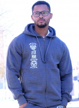 CHAQUETA DARK GRAY LEGEND 2.1  - FITNESSSTORE