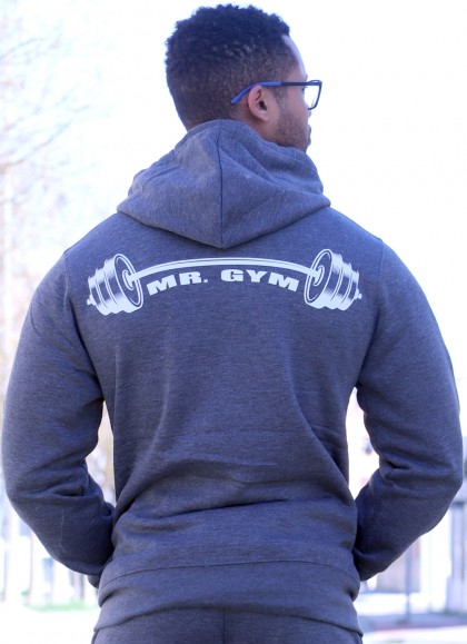 CHAQUETA DARK GRAY LEGEND 2.1  - FITNESSSTORE