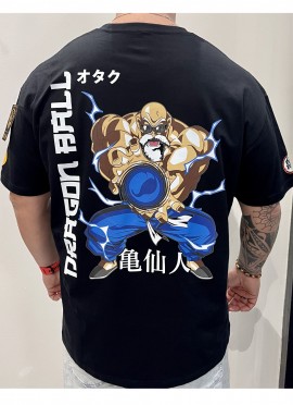 CAMISETA NEW OVERSIZE  MAESTRO ROSHI DRAGON BALL DE MR GYM - FITNESSSTORE.ES