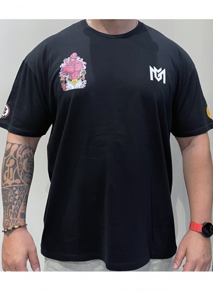 CAMISETA NEW OVERSIZE  MAJIN BOO DRAGON BALL DE MR GYM - FITNESSSTORE.ES