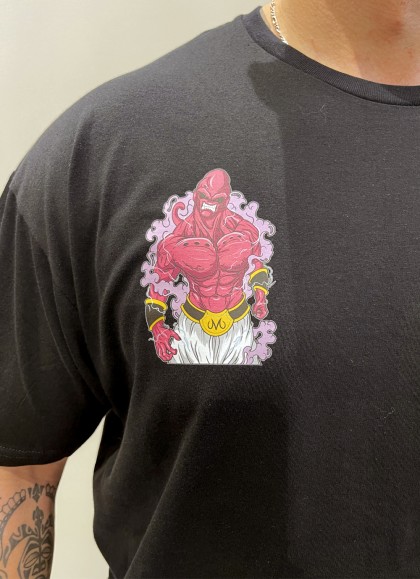 CAMISETA NEW OVERSIZE  MAJIN BOO DRAGON BALL DE MR GYM - FITNESSSTORE.ES