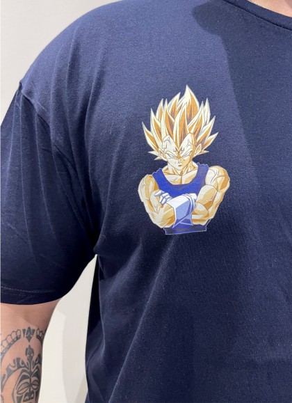 CAMISETA NEW OVERSIZE VEGETA DRAGON BALL DE MR GYM - FITNESSSTORE.ES