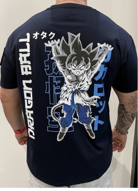 CAMISETA NEW OVERSIZE GOKU GT GENKIDAMA DRAGON BALL DE MR GYM - FITNESSSTORE.ES