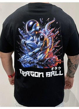 CAMISETA NEW OVERSIZE ANIME FREEZER DRAGON BALL Z 3.0 DE MR GYM - FITNESSSTORE.ES