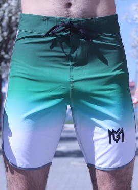 BAÑADORES MEN´S  PHYSIQUE NEW DEGRADE GREEN - FITNESSSTORE