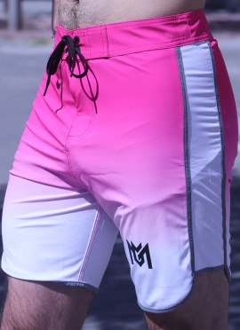 BAÑADORES MEN´S  PHYSIQUE NEW DEGRADE PINK - FITNESSSTORE 2